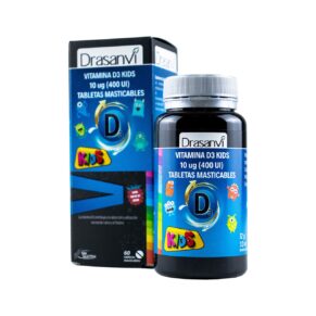 Vitamina D3 Kids 400 UI 60 Comprimidos Masticables Drasanvi