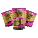 3 x Colágeno Marino Beauty 275gr + Regalo 1 Crema de Colágeno con Ácido Hialurónico, Biotina y Onagra 60ml