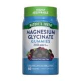 Glicinato de magnesio 200mg 60 gomitas Nature Truth