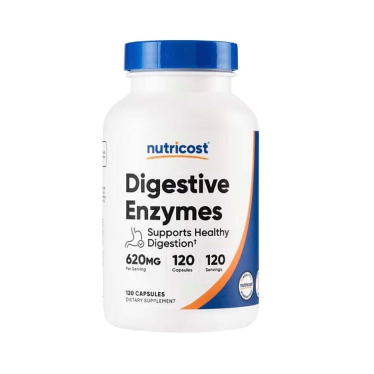 Enzimas Digestivas 620 mg Nutricost