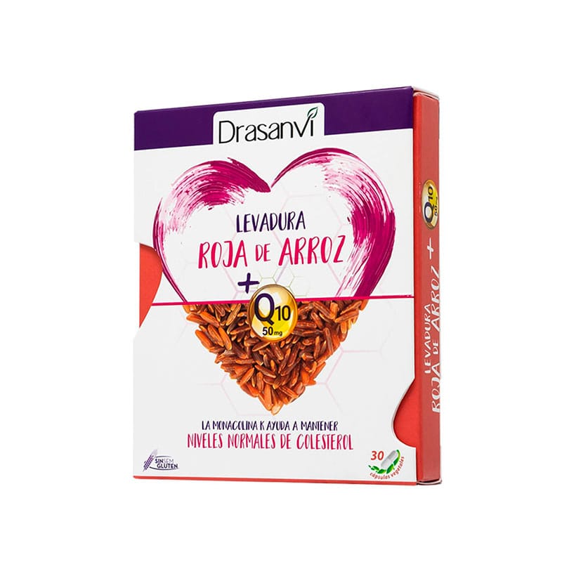 Levadura Roja de Arroz Rojo + Q10 x 30 Cápsulas Vegetales
