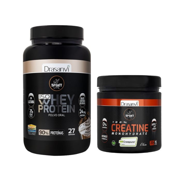 Proteína IsoWhey Capuchino – Drasanvi + Creatina Monohidratada Creapure