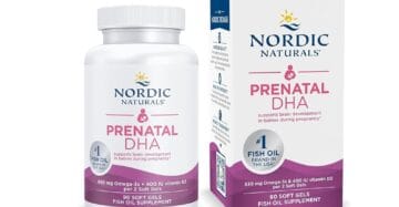 Prenatal DHA 830 mg + 400 UI de Nordic Naturals: el omega-3 esencial durante el embarazo y la lactancia
