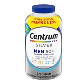 Centrum Silver Men 50+ Multivitamínico 275 tabletas