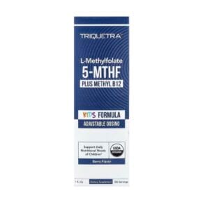 5-MTHF METILFOLATO + B12 METILCOBALAMINA x 30 ML - TRIQUETRA